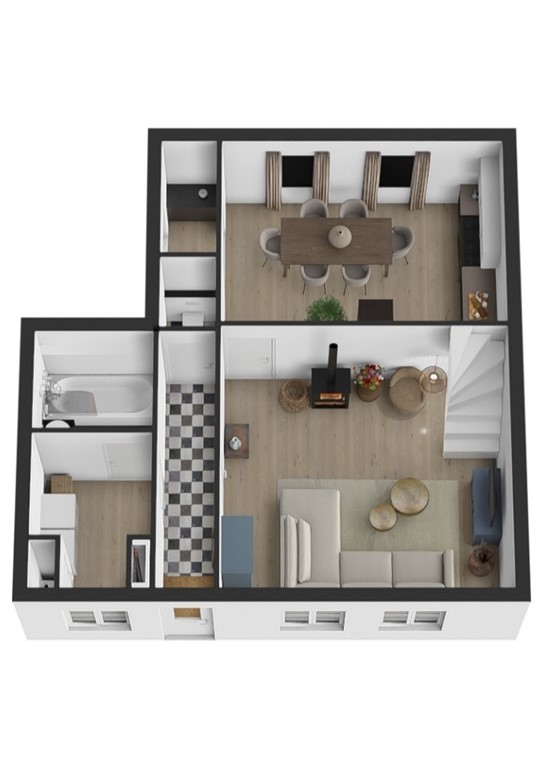mediumsize floorplan